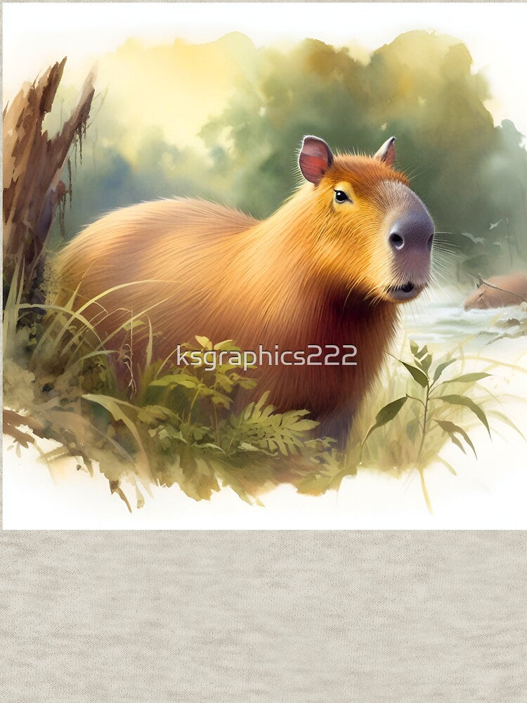 Capybara Art #23 | Capybara Lovers by ksgraphics222