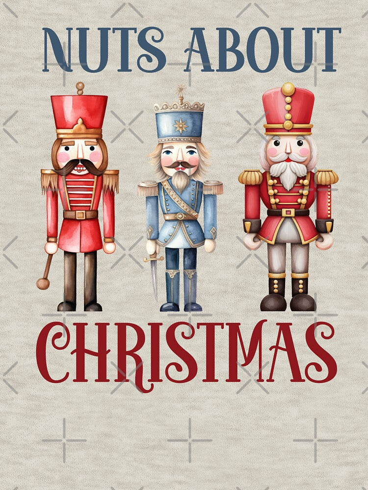 Nuts about Christmas nutcracker design by InspireGlow