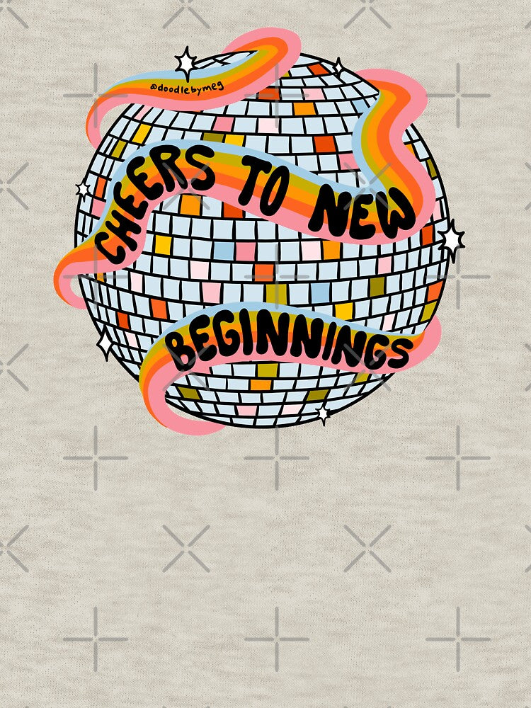 Cheers to New Beginnings by doodlebymeg