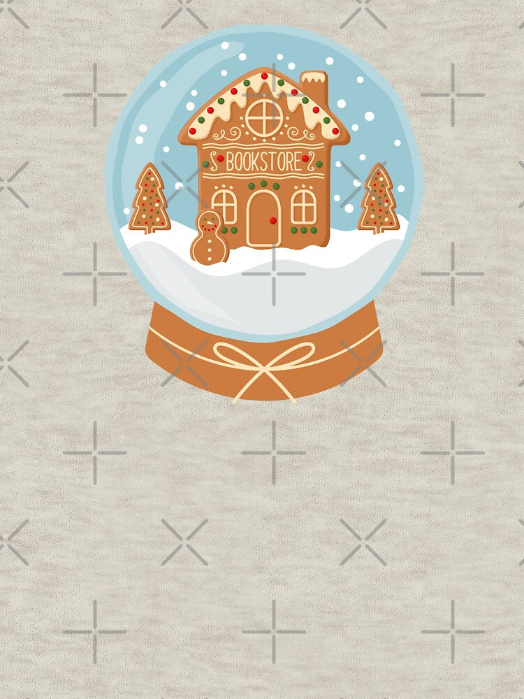 Bookstore Gingerbread Snowglobe by everinseason