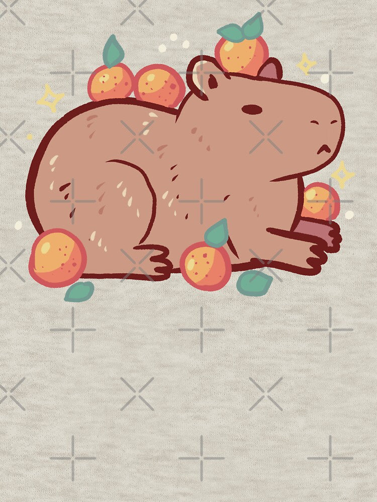 Capybara oranges by Artofmayara
