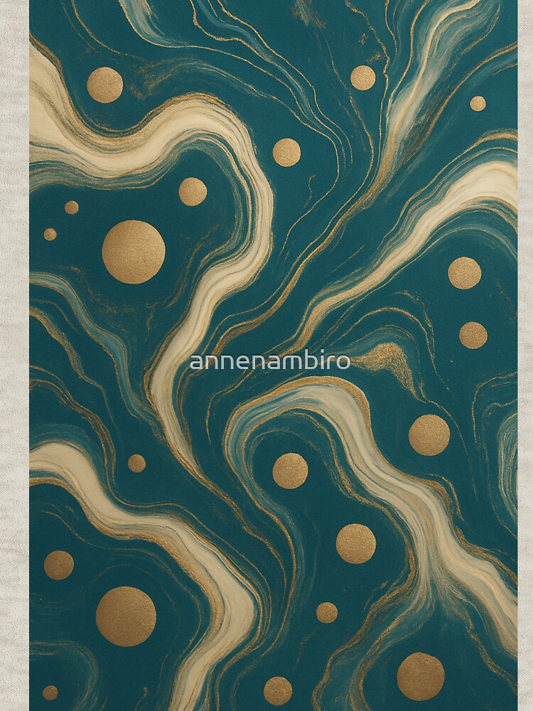Golden Currents of Serenity by annenambiro