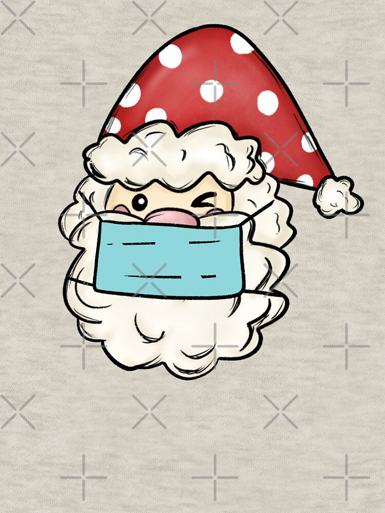 Christmas santa with mask by JavierShih