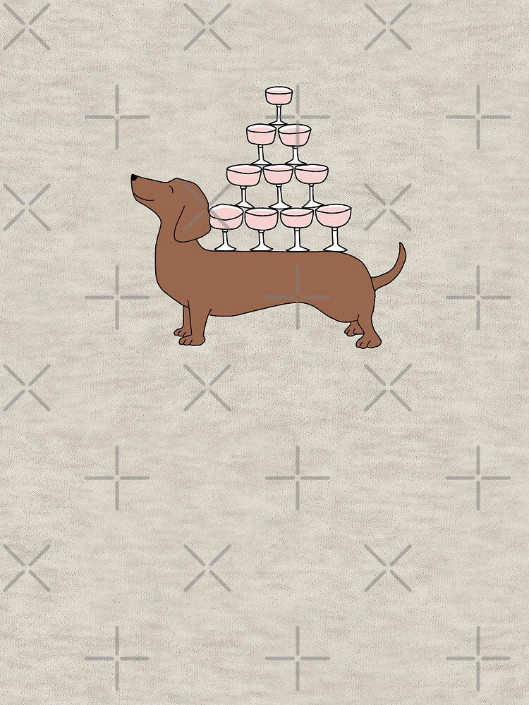 dachshund with rose by ocean-blvd