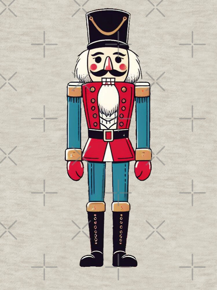 Christmas Nutcracker by Myra365Art