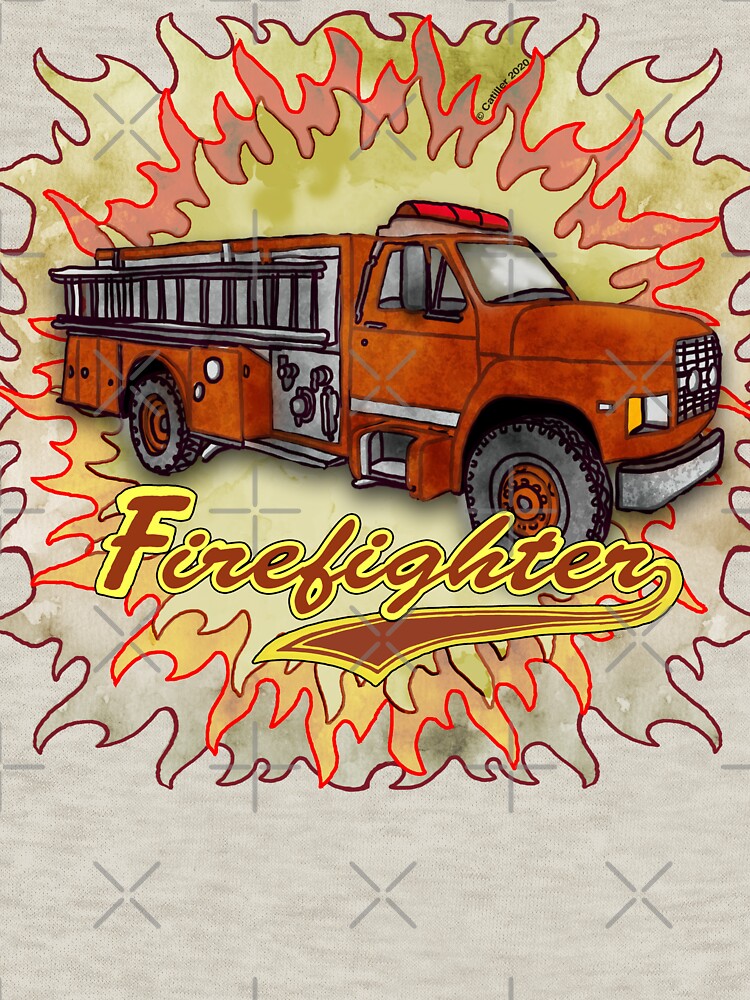 Furious Firetruck Firefighter by artmuvz