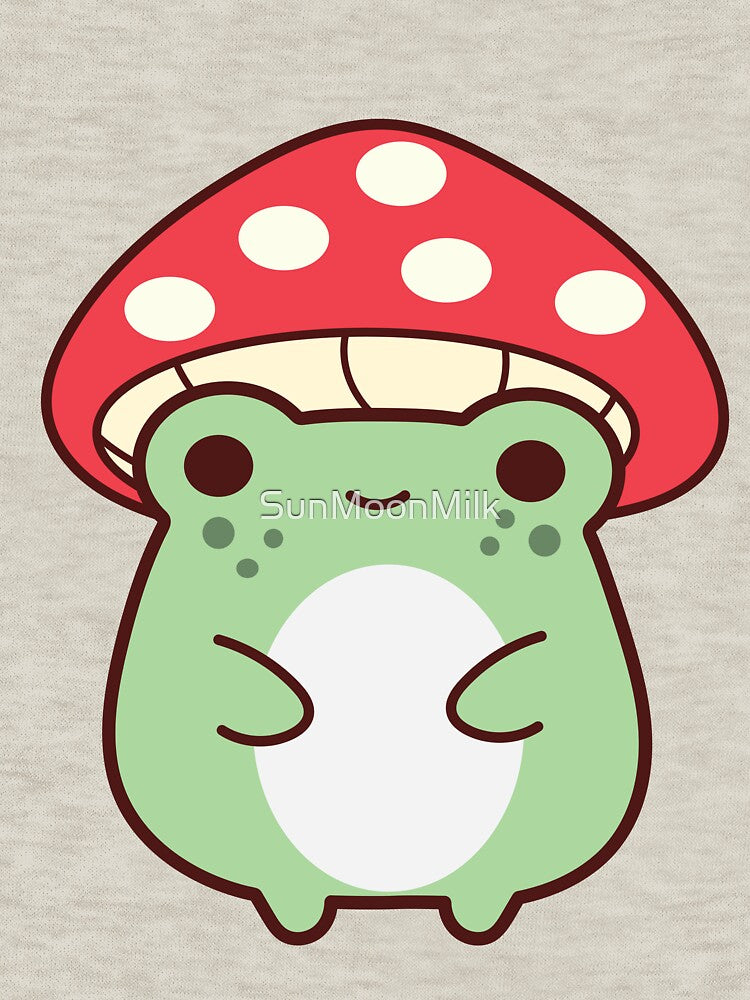 Cute Mushroom Frog by SunMoonMilk