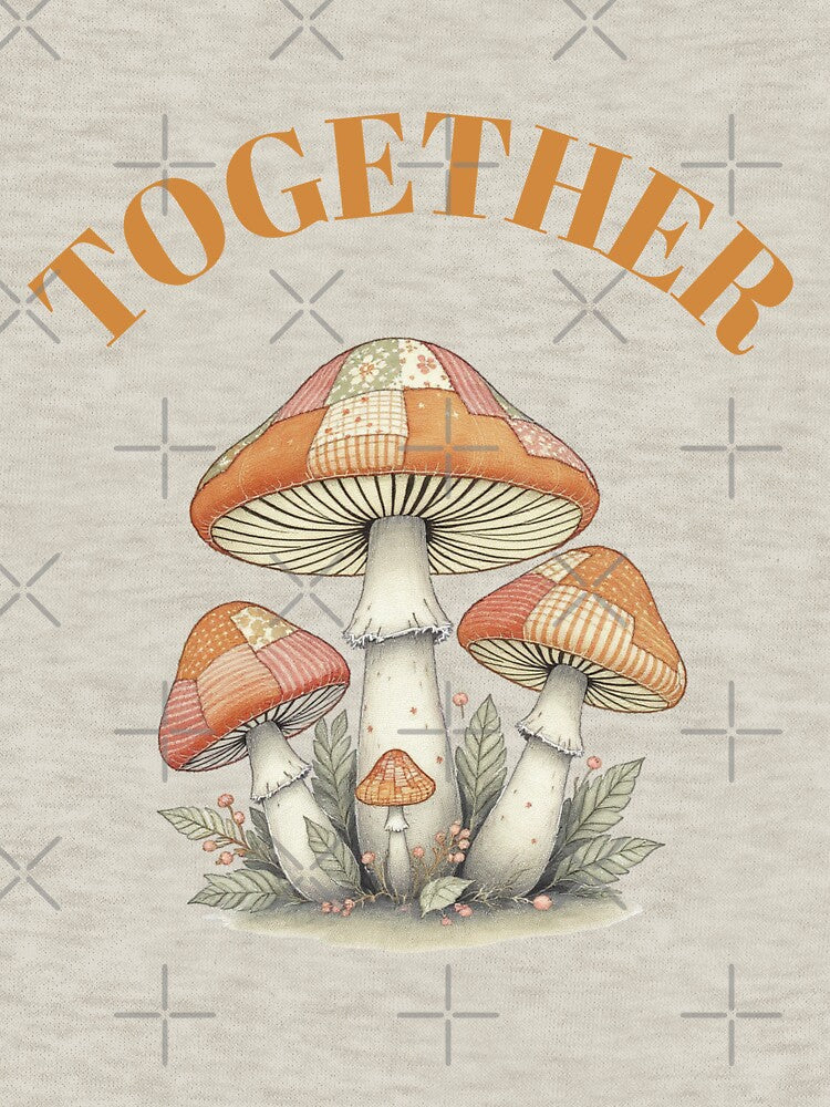 Together Mushroom by freshwear design