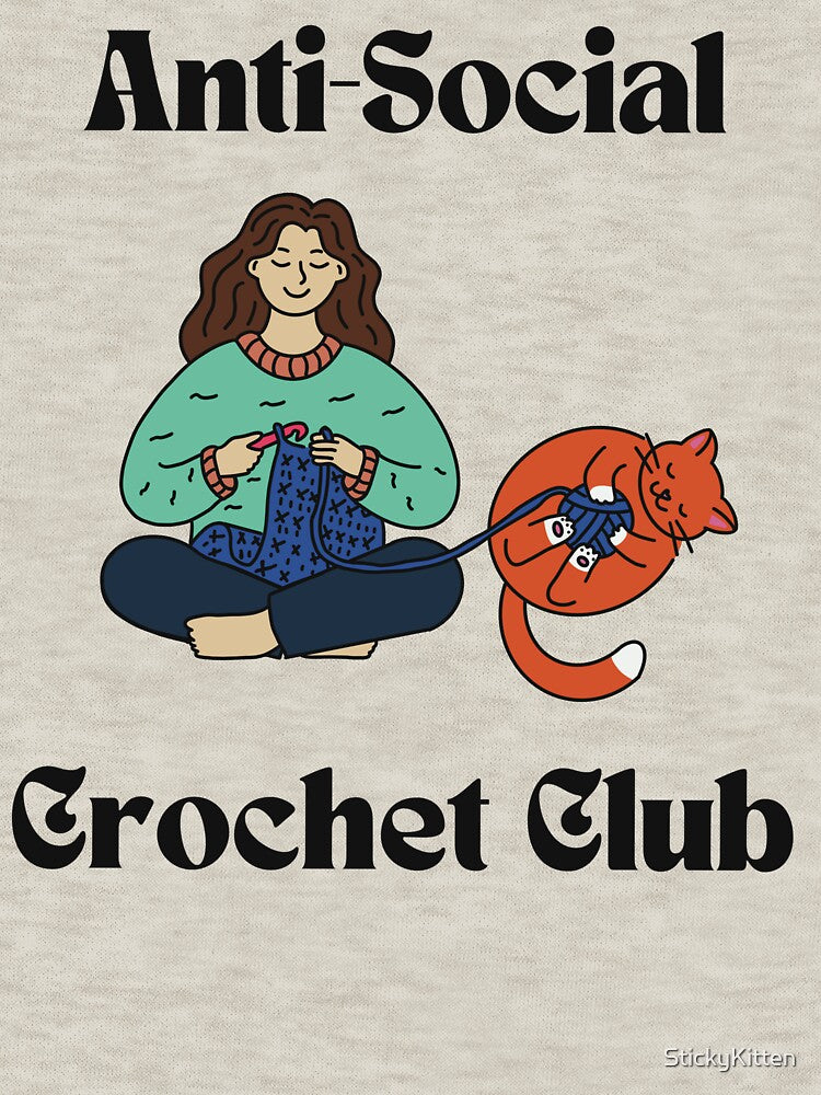 Anti-Social Crochet Club by StickyKitten