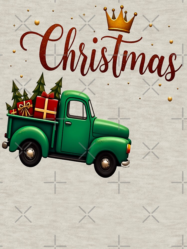 Vintage Truck Christmas Tree by Mosaic-97
