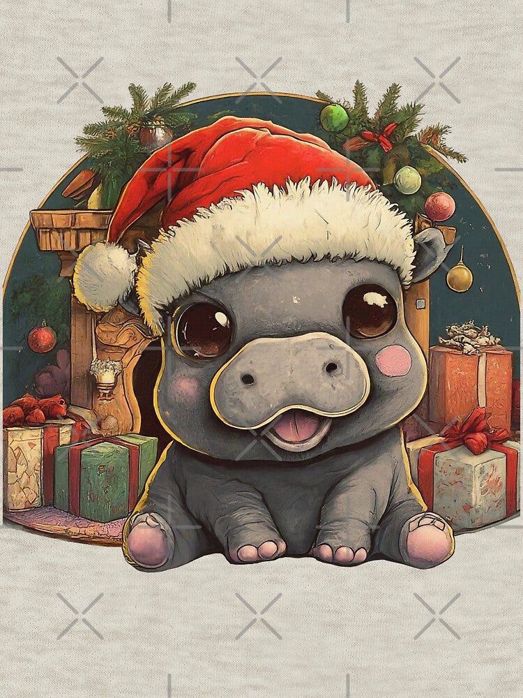 Festive Hippo by league95