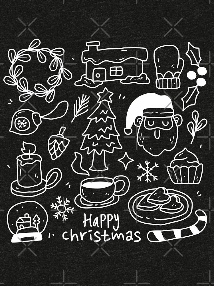White Cozy Christmas With White Santa by Ashberry2