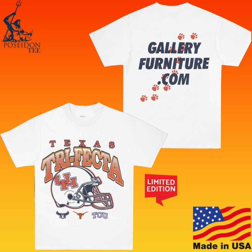 Ragstock Vintage Texas Trifecta Texas University Football Teams College Unisex