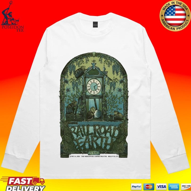Railroad Earth Jun 5-6 2026 In Bellvue Co Unisex