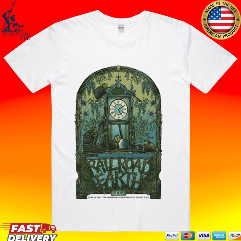 Railroad Earth Jun 5-6 2026 In Bellvue Co Unisex