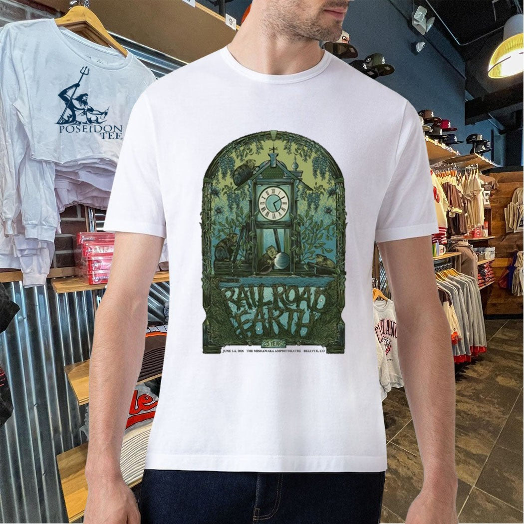 Railroad Earth Jun 5-6 2026 In Bellvue Co Unisex