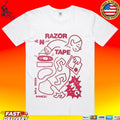 Razor N Tape Happy Dj Faded Bone Unisex