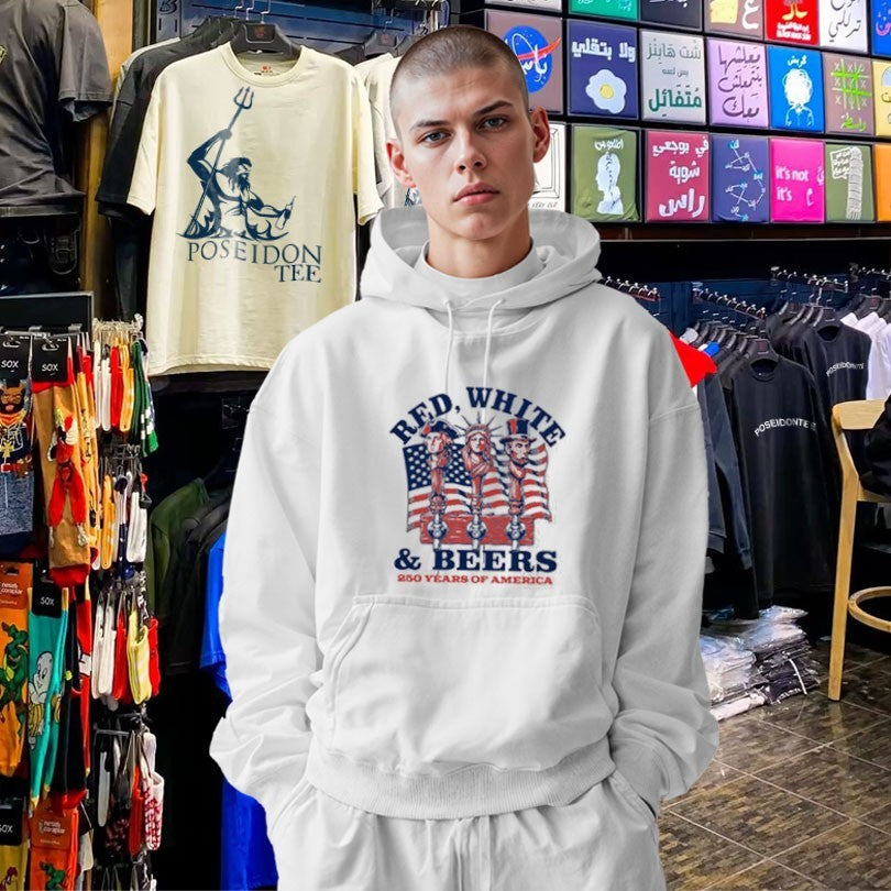 Red White And Beers 250 Years Of America 1776 2026 Unisex