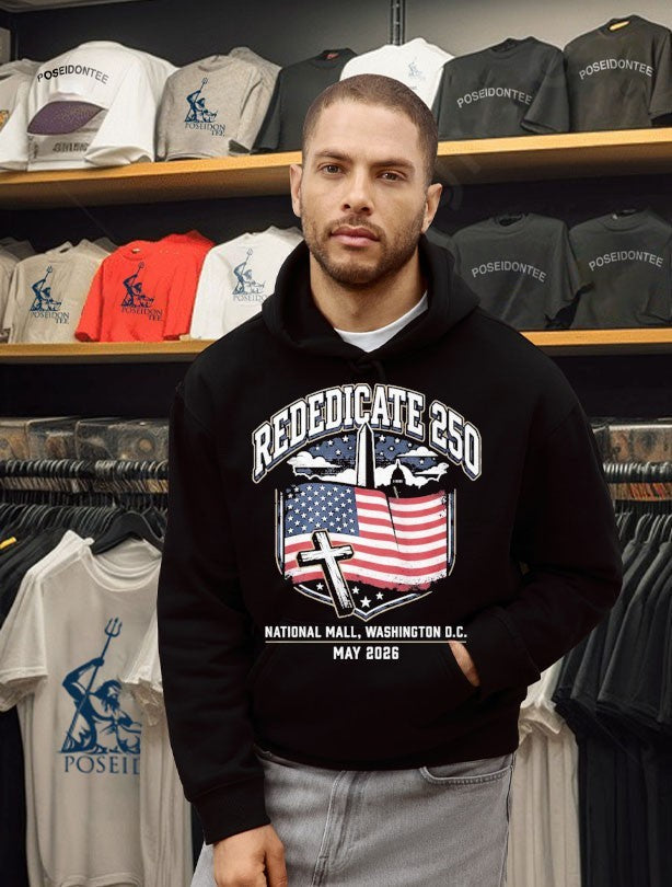 Rededicate 250 Christian Patriot Gift Niche Unisex