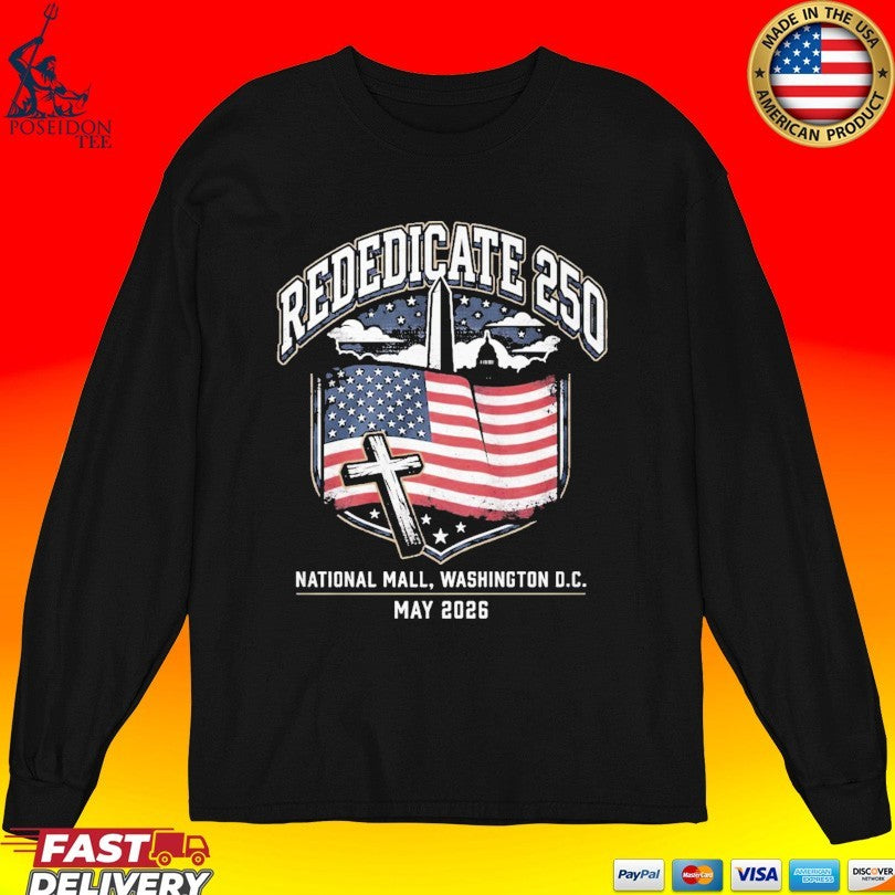 Rededicate 250 Christian Patriot Gift Niche Unisex