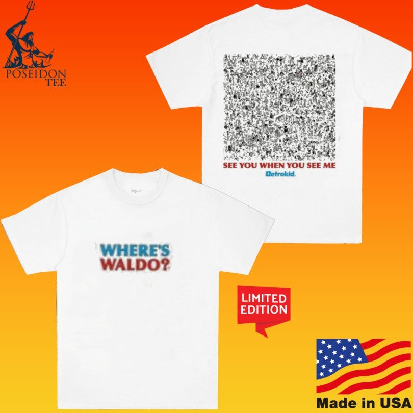 Retrokid See You When You See Me Where’s Waldo Search Unisex