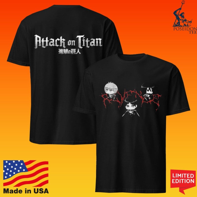 Revenge Attack On Titan Trio Lightning Unisex
