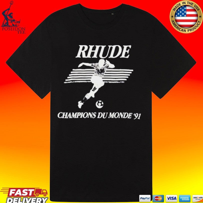 Rhude Champions Du Monde ’91 Set Piece Unisex