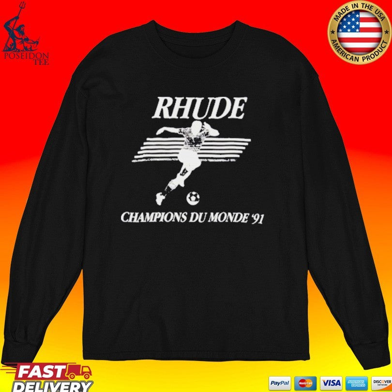 Rhude Champions Du Monde ’91 Set Piece Unisex