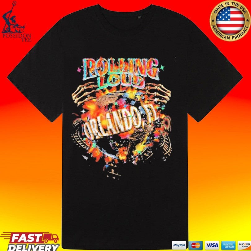 Rolling Loud Universal Flames Mineral Unisex
