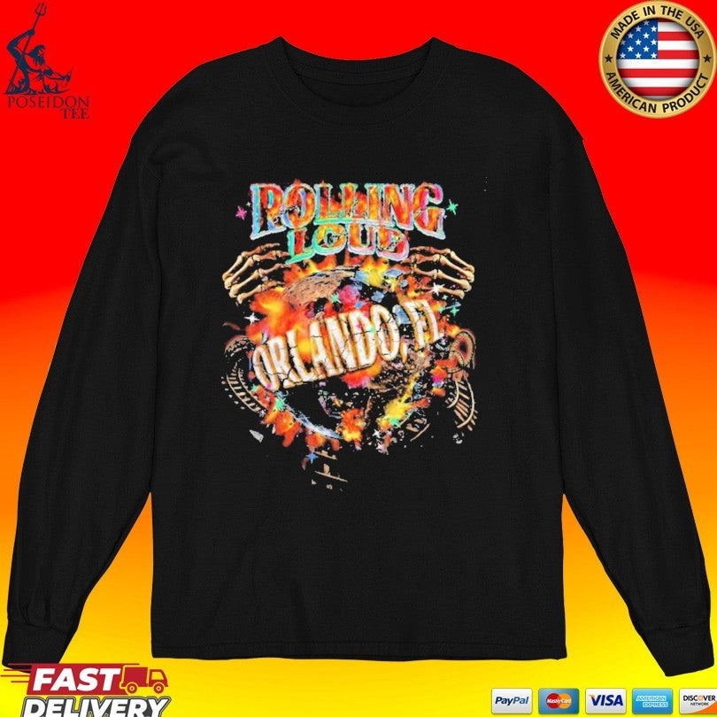 Rolling Loud Universal Flames Mineral Unisex