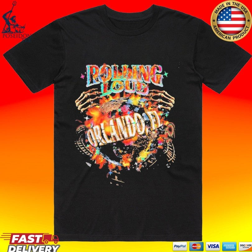Rolling Loud Universal Flames Mineral Unisex