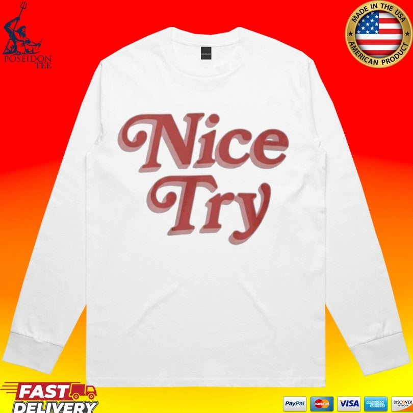 Rose Nice Try Burnout Unisex