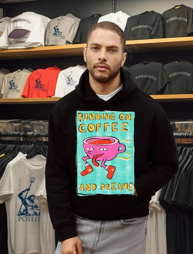 Running On Coffee And Dreams Unisex