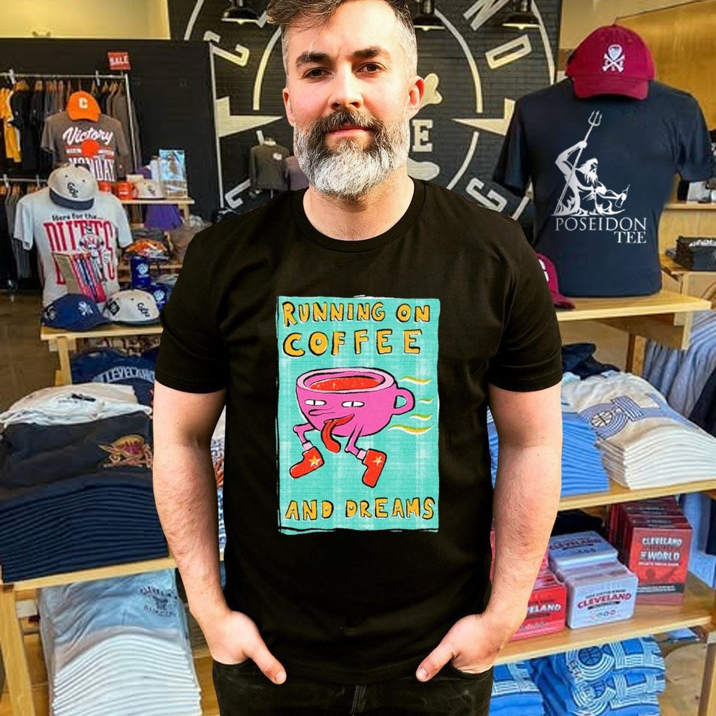 Running On Coffee And Dreams Unisex