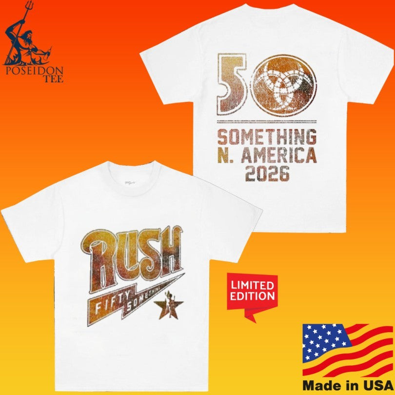 Rush Fifty Something Bolt Tour Raglan 2026 Unisex