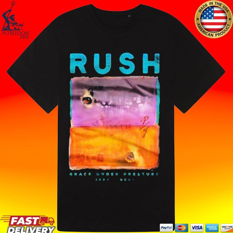 Rush Grace Under Pressure 40 Rothko Unisex