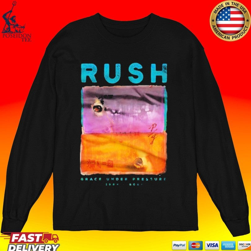 Rush Grace Under Pressure 40 Rothko Unisex