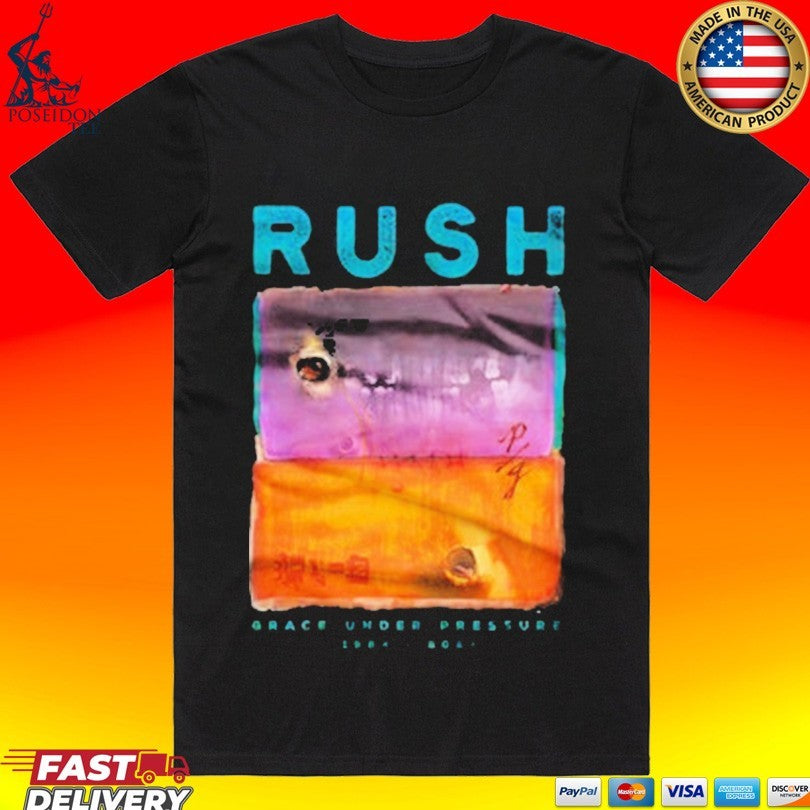 Rush Grace Under Pressure 40 Rothko Unisex