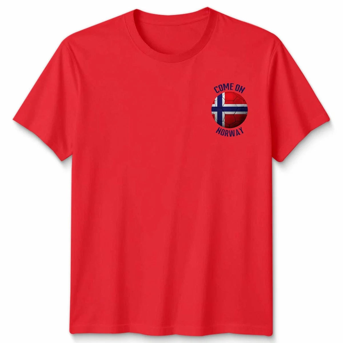 Come On Norway Football Unisex Kids Country Pride Soccer Tee #WC Unisex