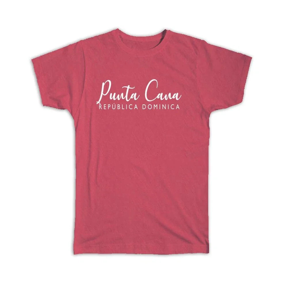 Gift : Punta Cana Cursive Typography Republica Dominica Tropical Beach Unisex