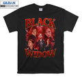 Black Widow Poster Avenger Gift T shirt Men Women Unisex 6566 Unisex