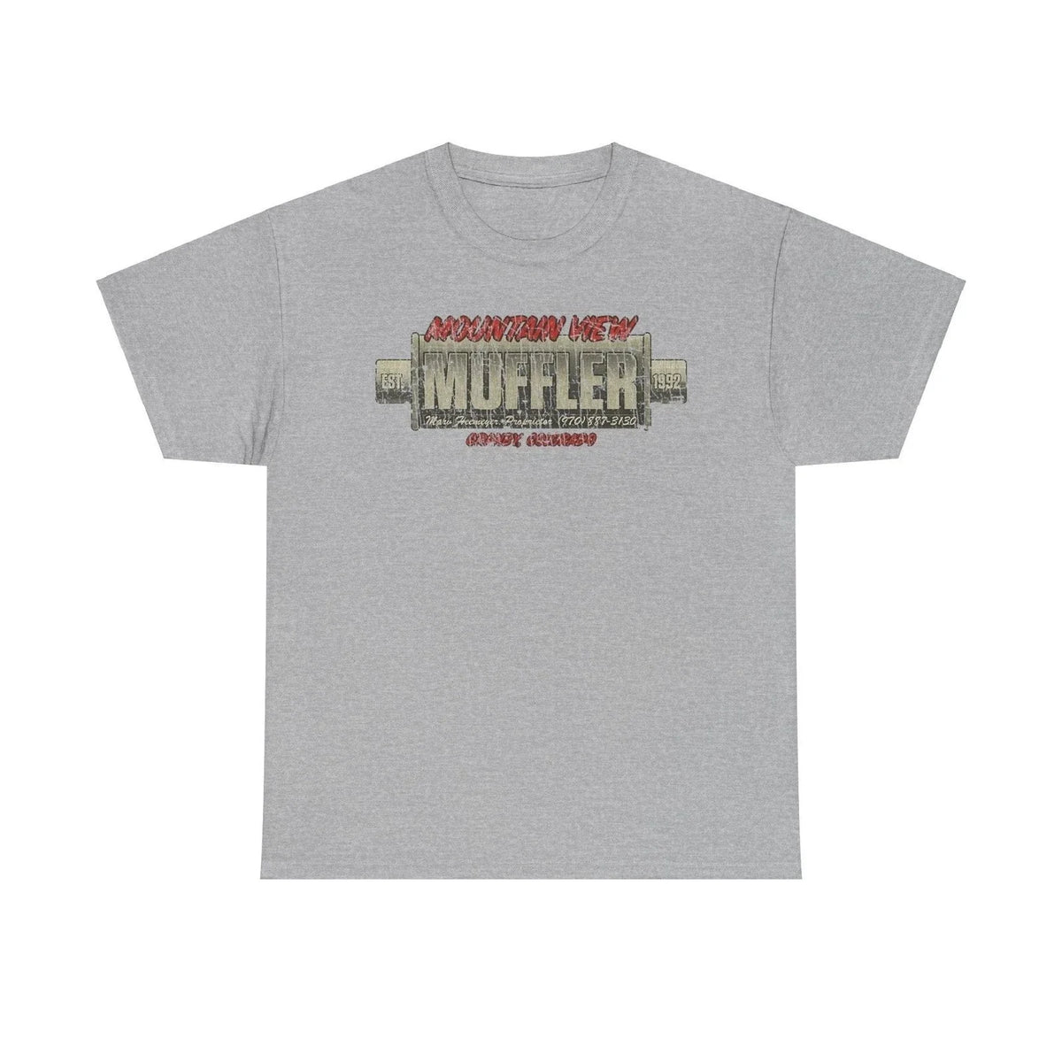 Mountain View Muffler Est 1992 Colorado Unisex