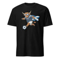 Highland Cow Scotland Football Fan Soccer Player Unisex
