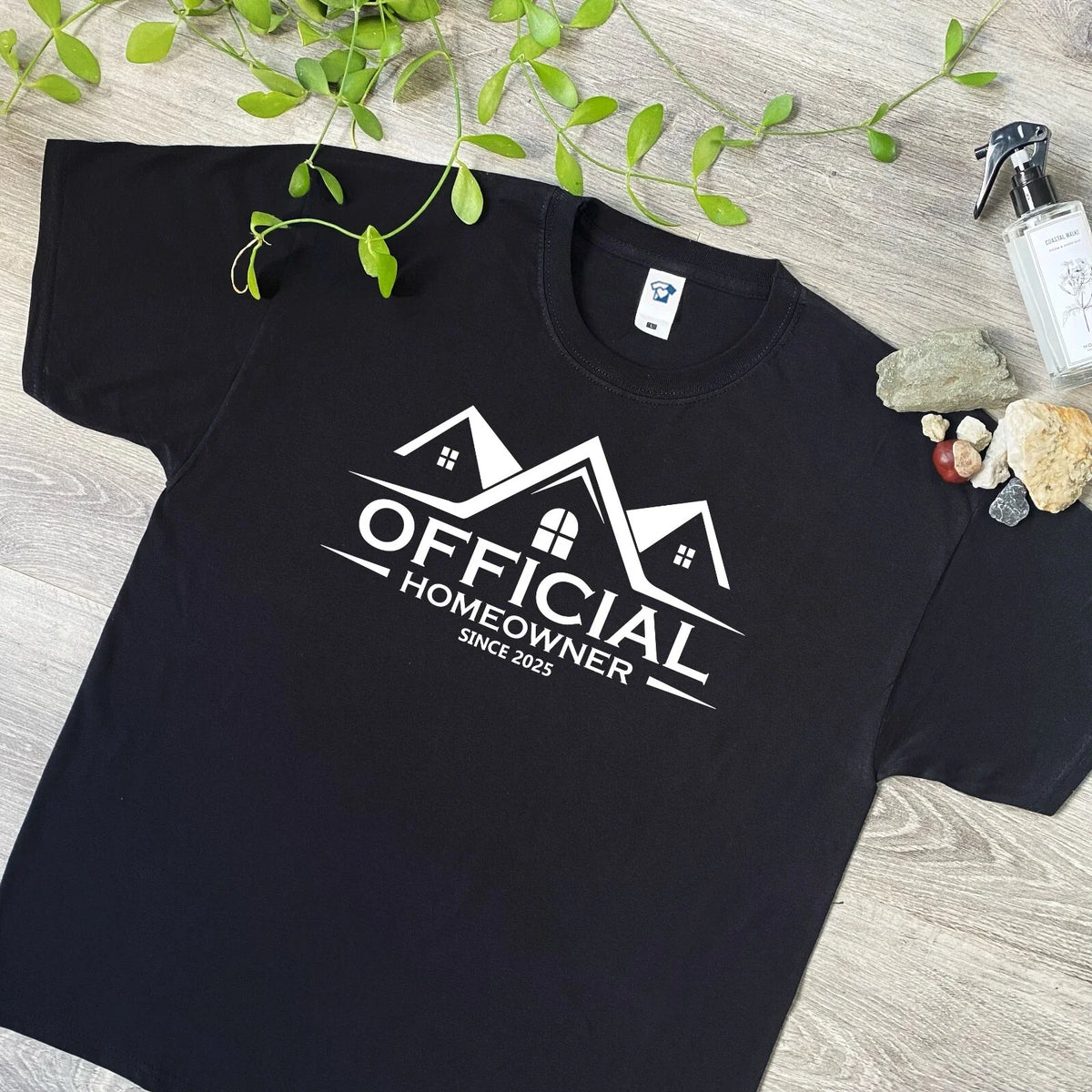 Official Homeowner Personalised T Shirt, Custom New House Homewarming Gift - 838 Unisex