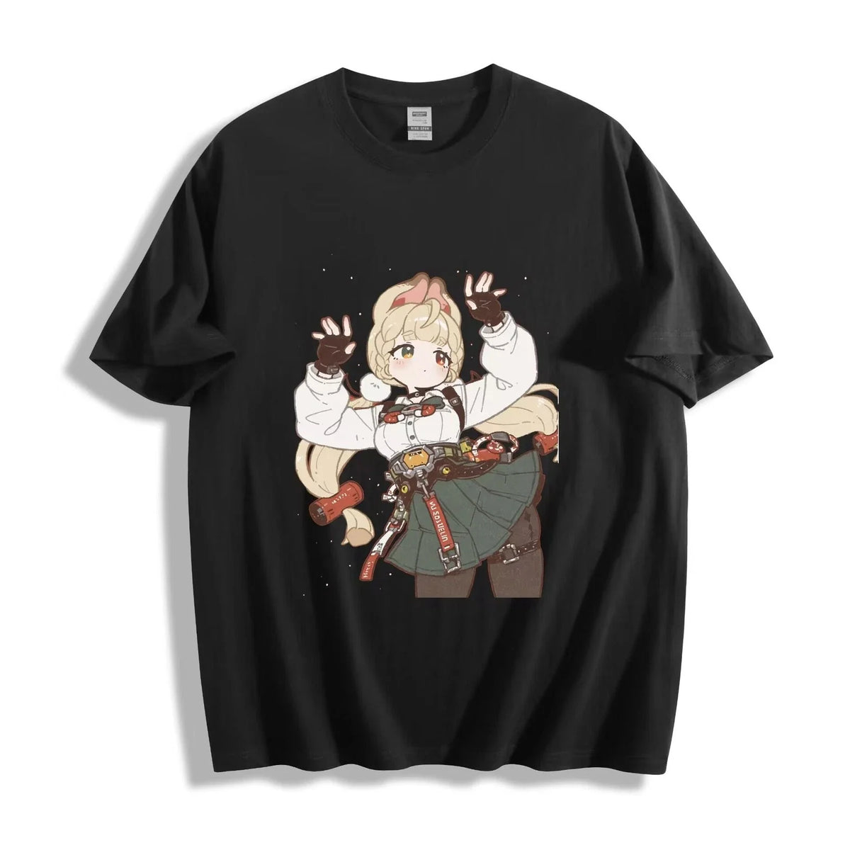 Zenless Zone Zero Alice Chibi T - Shirt | Adorable Anime Game Character Tee Unisex