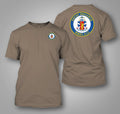 USCGC Reliance (WMEC-615) U.S. Coast Guard Cutter - Custom front and back tee Unisex