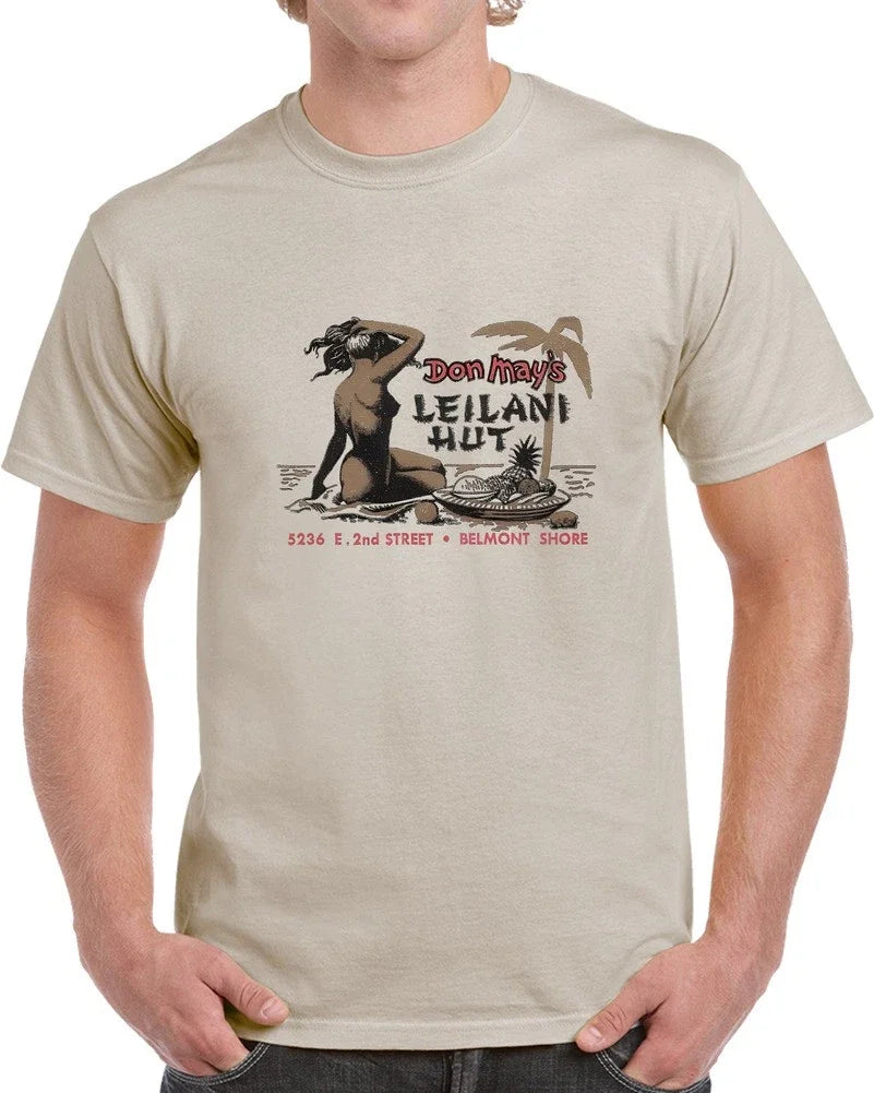 Vintage Don May's Leilani Hut Belmont Shore T Shirt Unisex