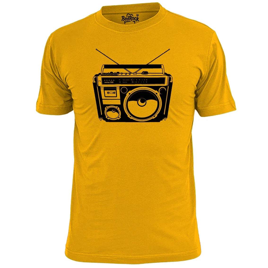 Mens Boombox Retro T Shirt Stereo Cassette Unisex