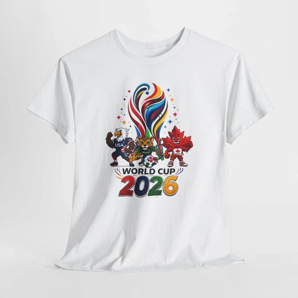 World Cup 2026 Mascots | Soccer Tournament Tee Unisex