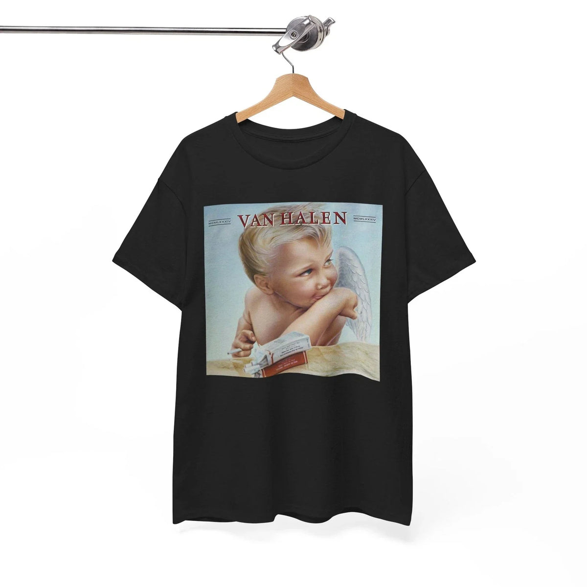 Van Halen , Vintage 80s Music Tee, New 1984 VAN HALEN Unisex Shirt Unisex
